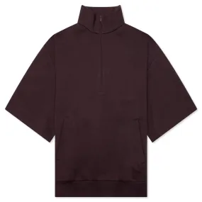 3/4 Half Zip - Plum