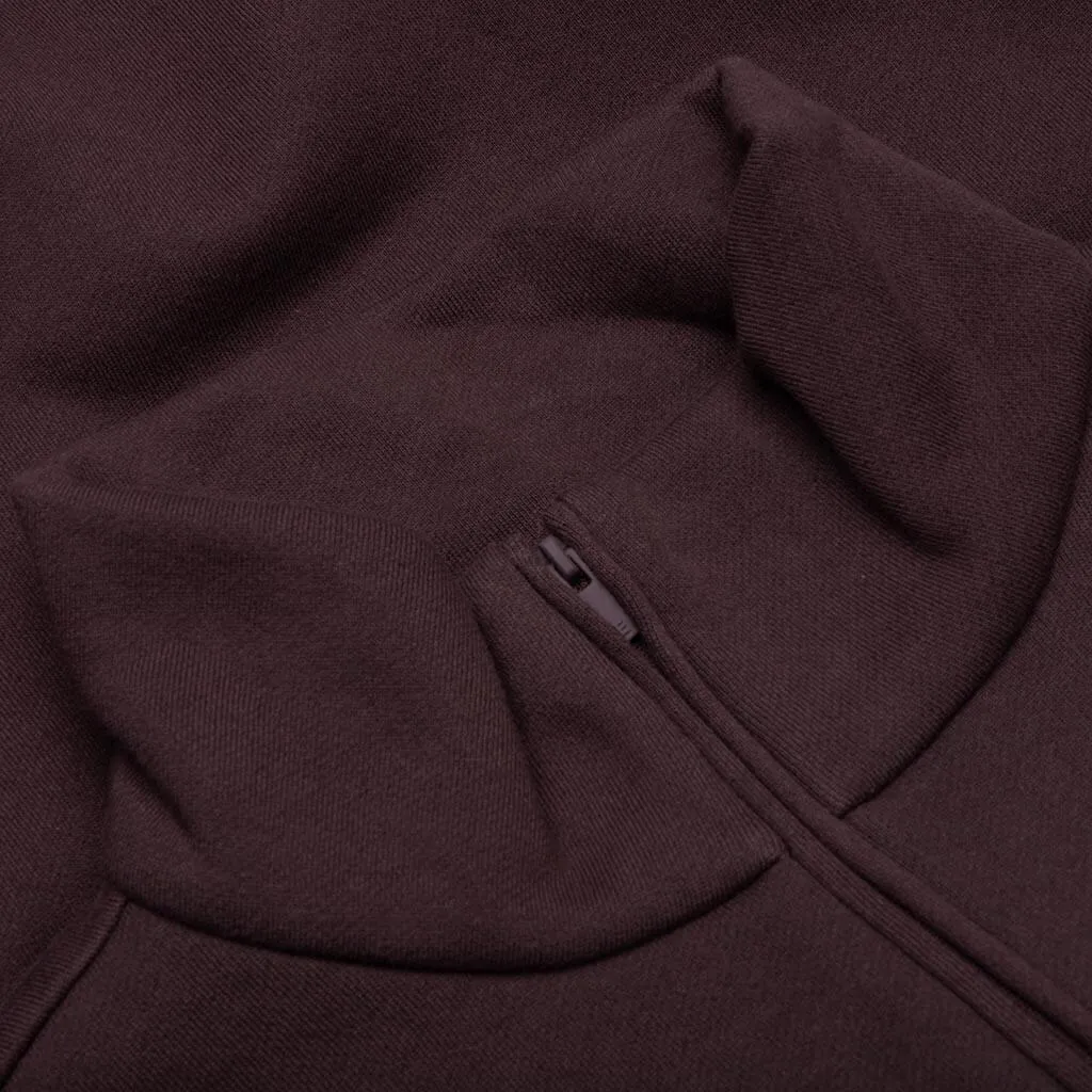 3/4 Half Zip - Plum