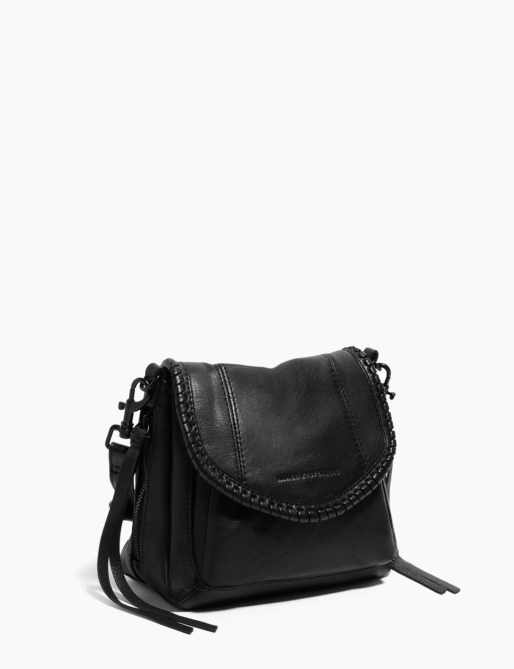 All For Love Mini Crossbody, Shiny Black