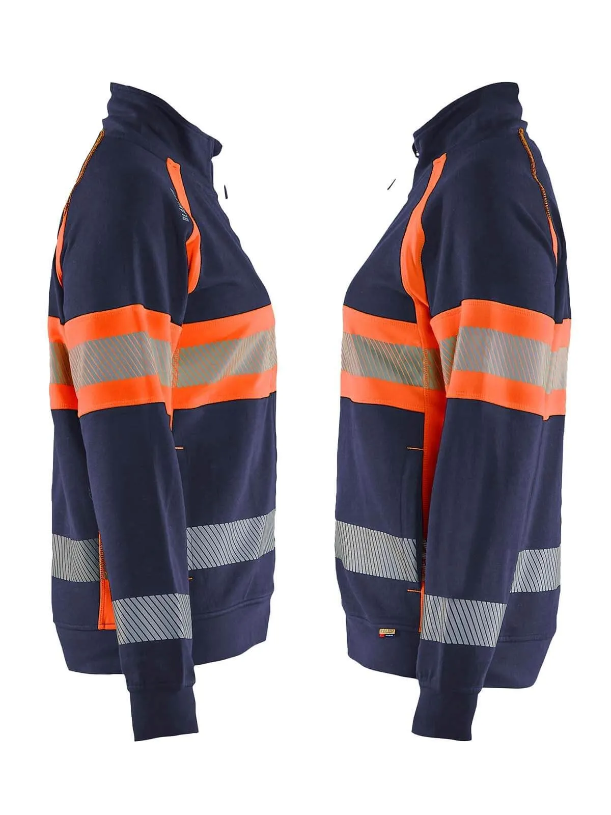 Blåkläder Work Vest High Vis Women 3505 Navy Orange