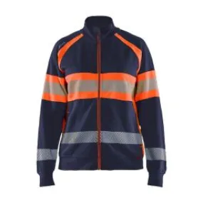 Blåkläder Work Vest High Vis Women 3505 Navy Orange