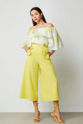 Bow Detail Culotte pants