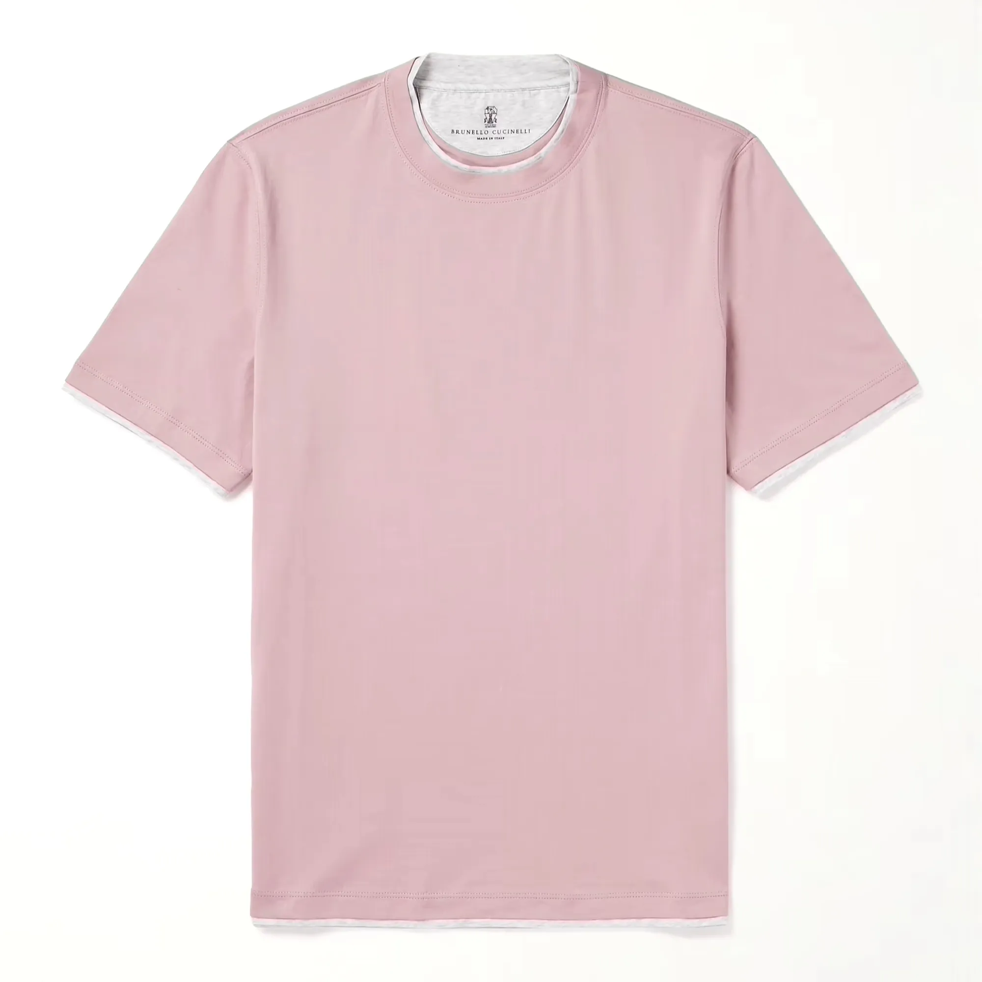 BRUNELLO CUCINELLI  |Cotton Short Sleeves T-Shirts