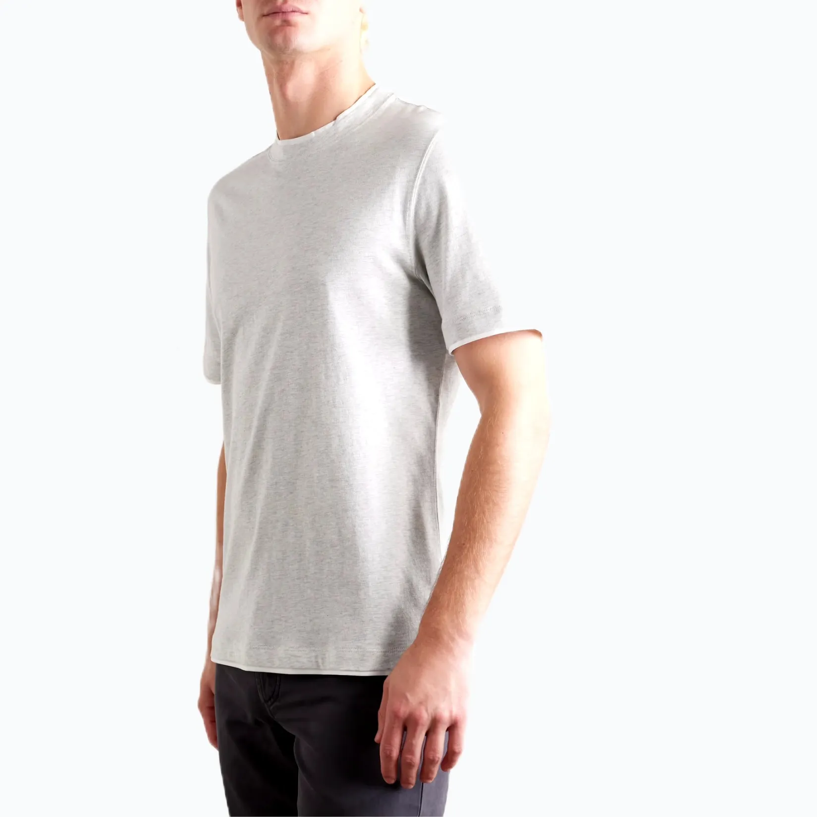 BRUNELLO CUCINELLI  |Cotton Short Sleeves T-Shirts