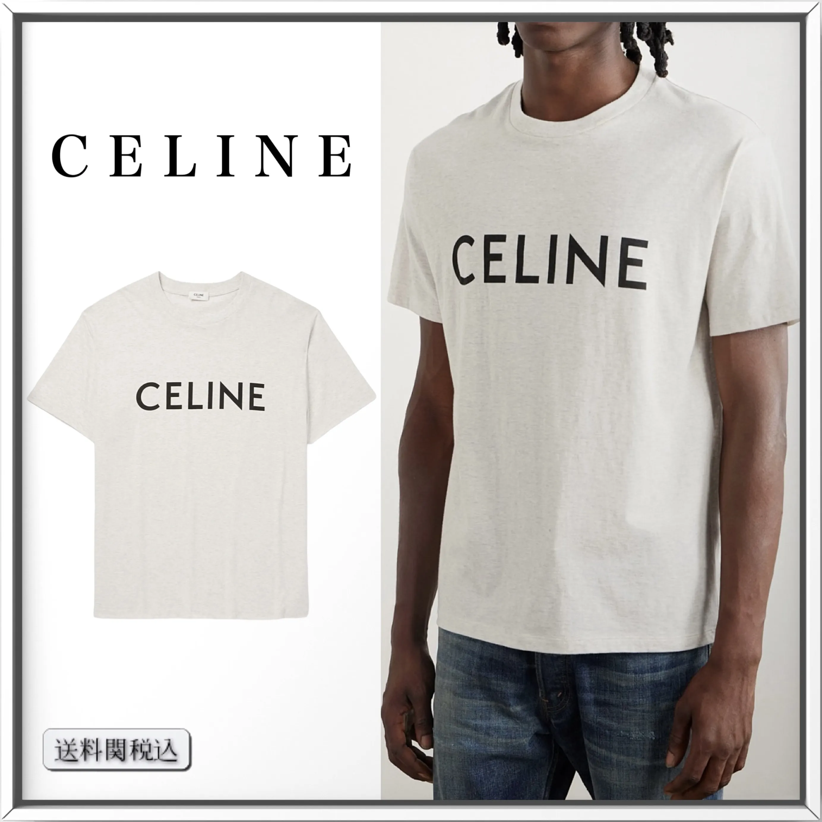 CELINE  |Logo Luxury T-Shirts