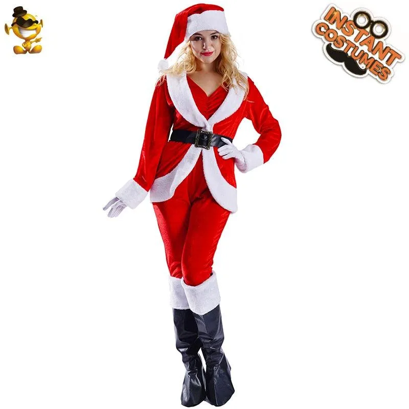 Christmas Santa Costumes Fancy Dress