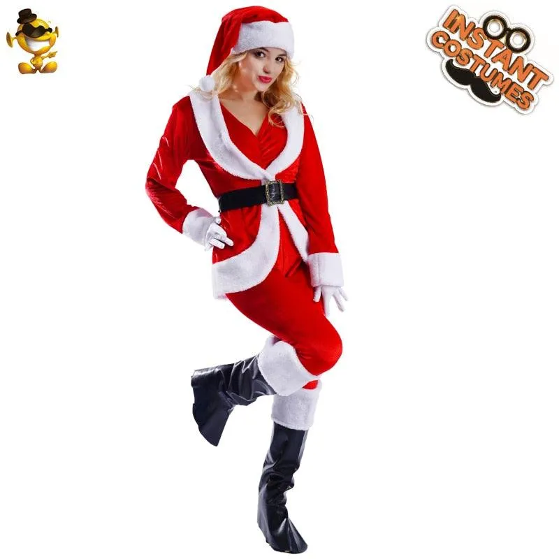 Christmas Santa Costumes Fancy Dress