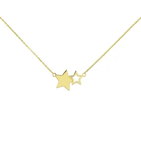 Collar Two Stars Oro