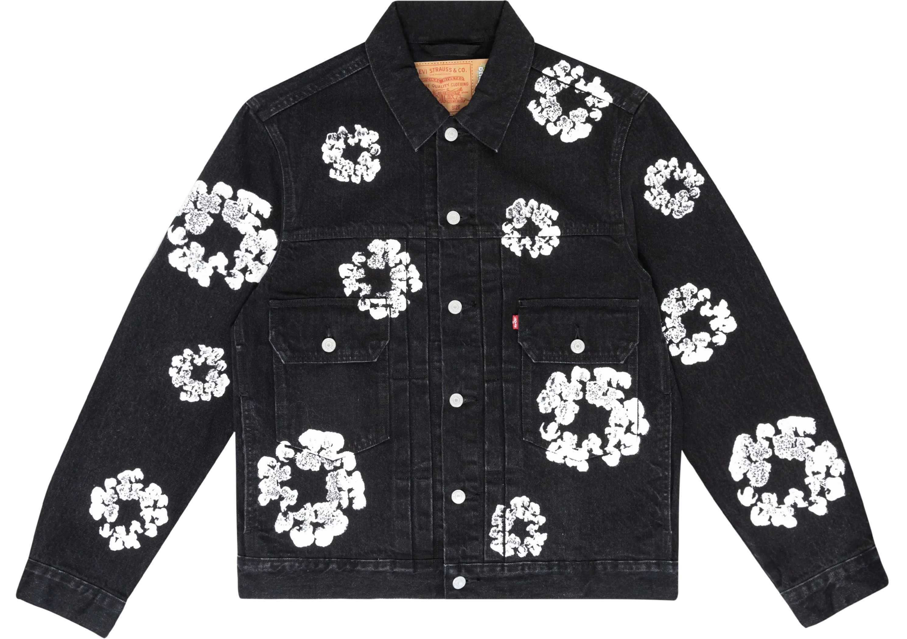 Denim Tears 'Cotton Wreath' Denim Jacket