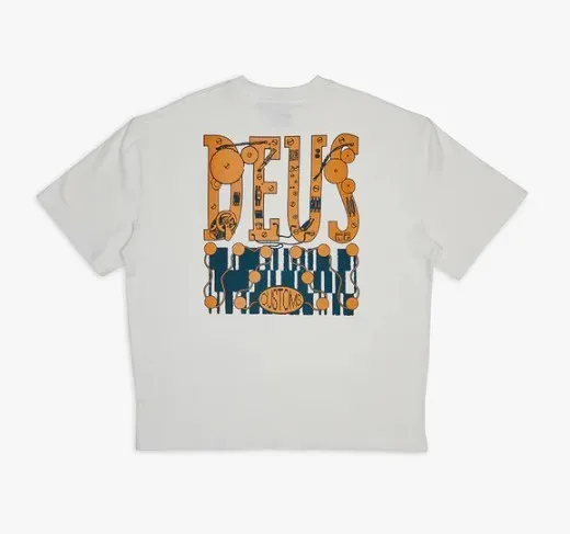 Deus Ex Machina  |Street Style Short Sleeves Surf Style T-Shirts