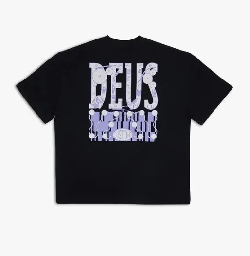 Deus Ex Machina  |Street Style Short Sleeves Surf Style T-Shirts