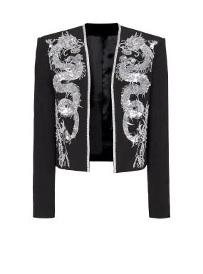 Dragon embroidered Spencer jacket