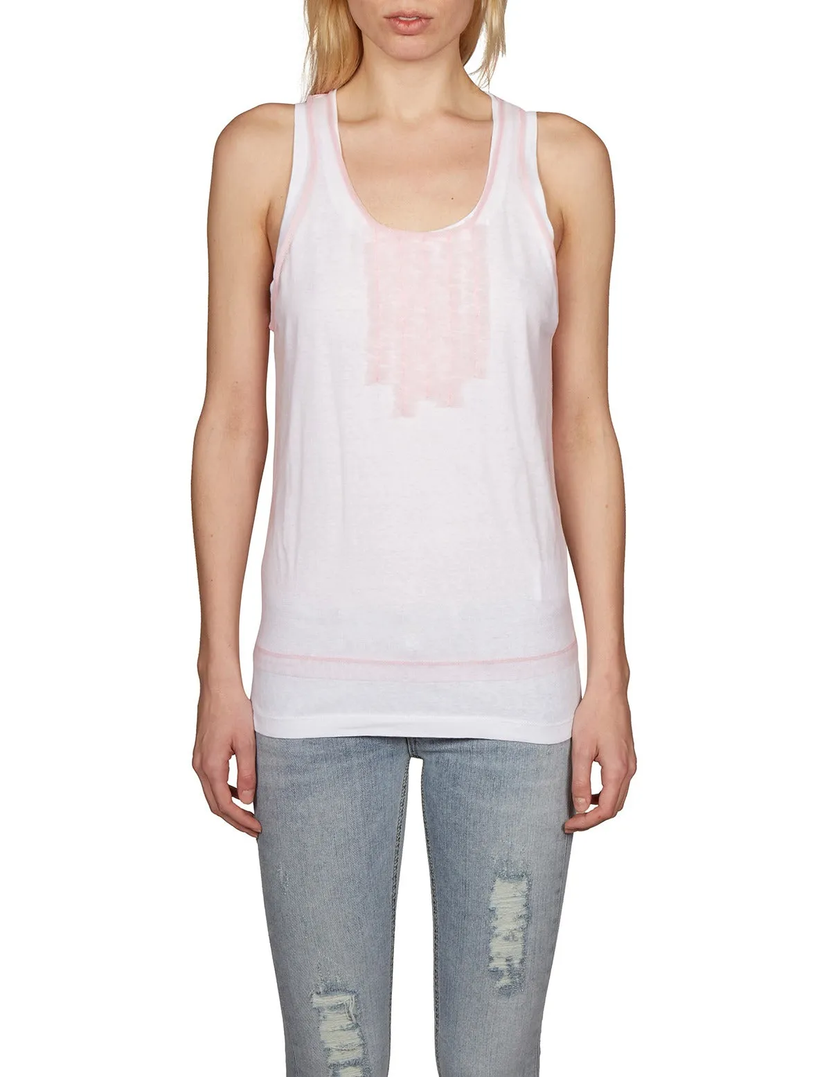 Dsquared2 Tulle Double Tank Top