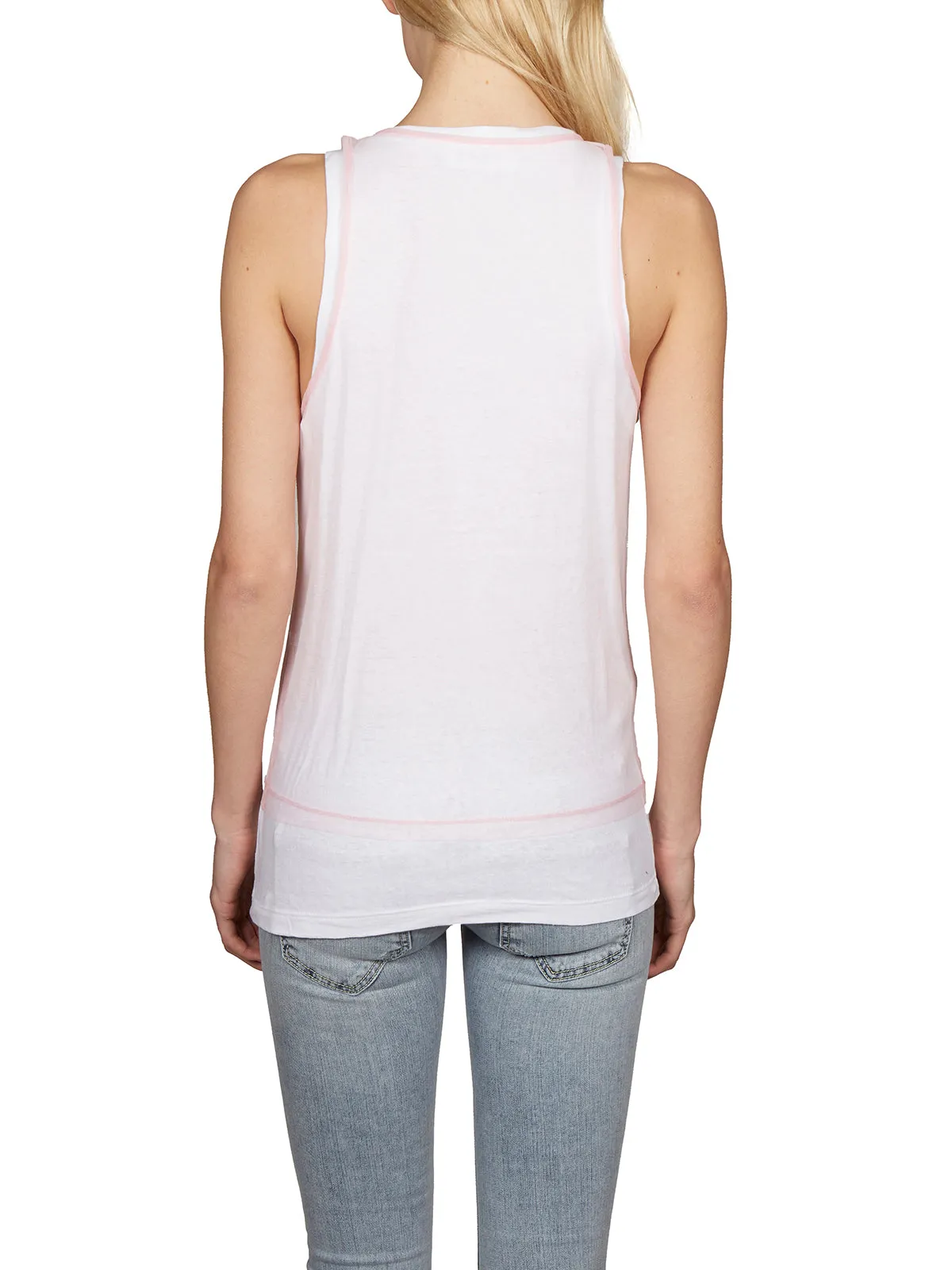 Dsquared2 Tulle Double Tank Top