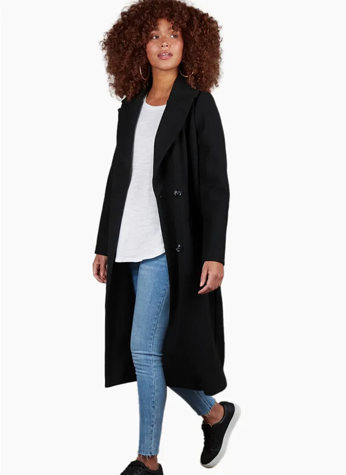 Eb&Ive Mohave Coat - Ebony