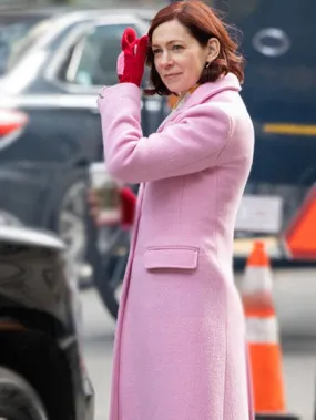 Elsbeth Carrie Preston Pink Coat