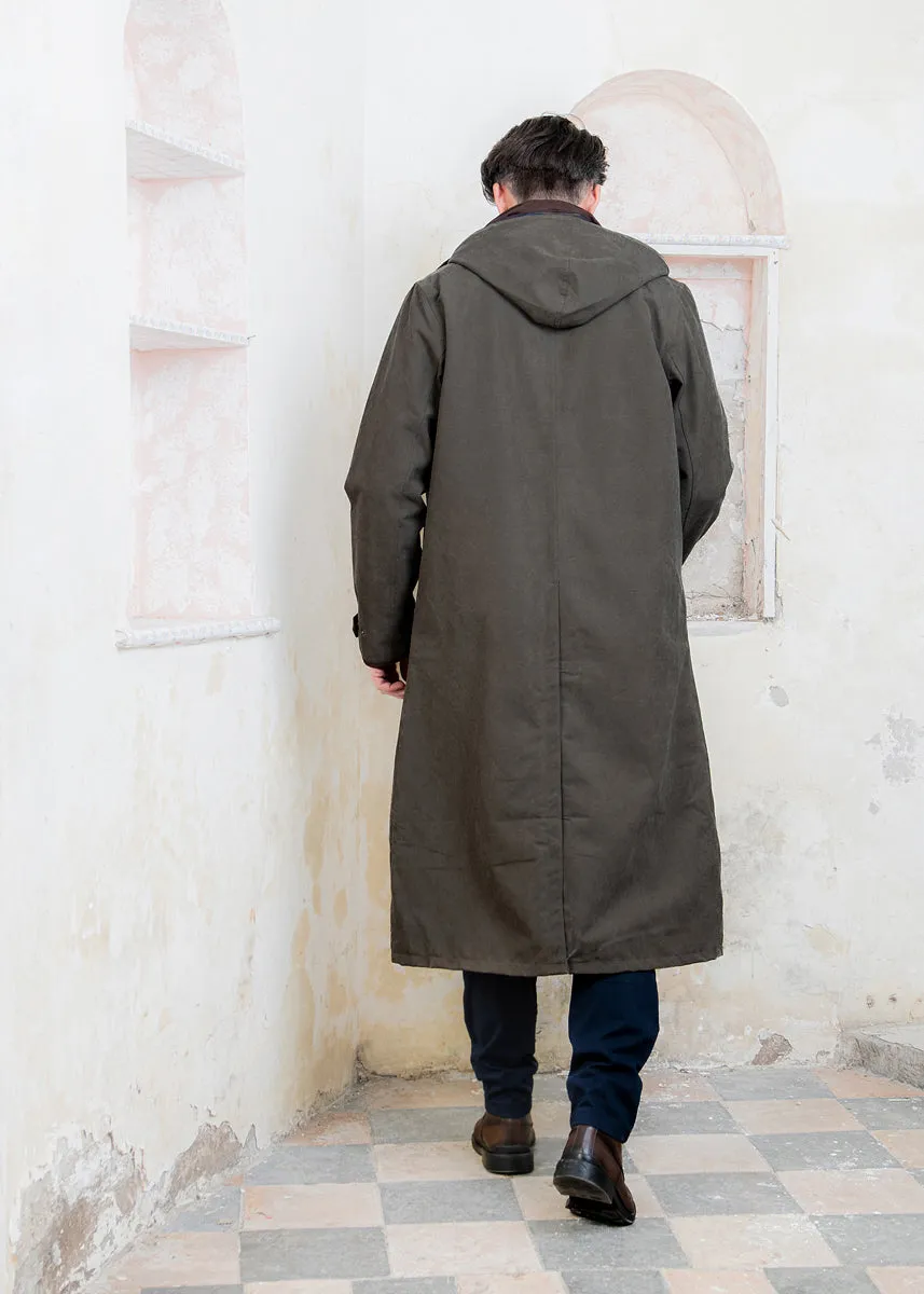 Emmet Waterproof Long Coat - Olive