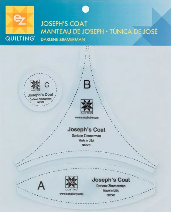 EZ Quilting Josephs Coat Template