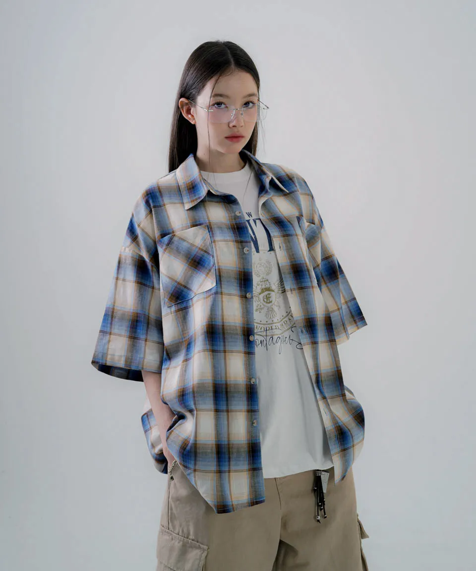 EZKATON  |Unisex Street Style Cotton Shirts & Blouses