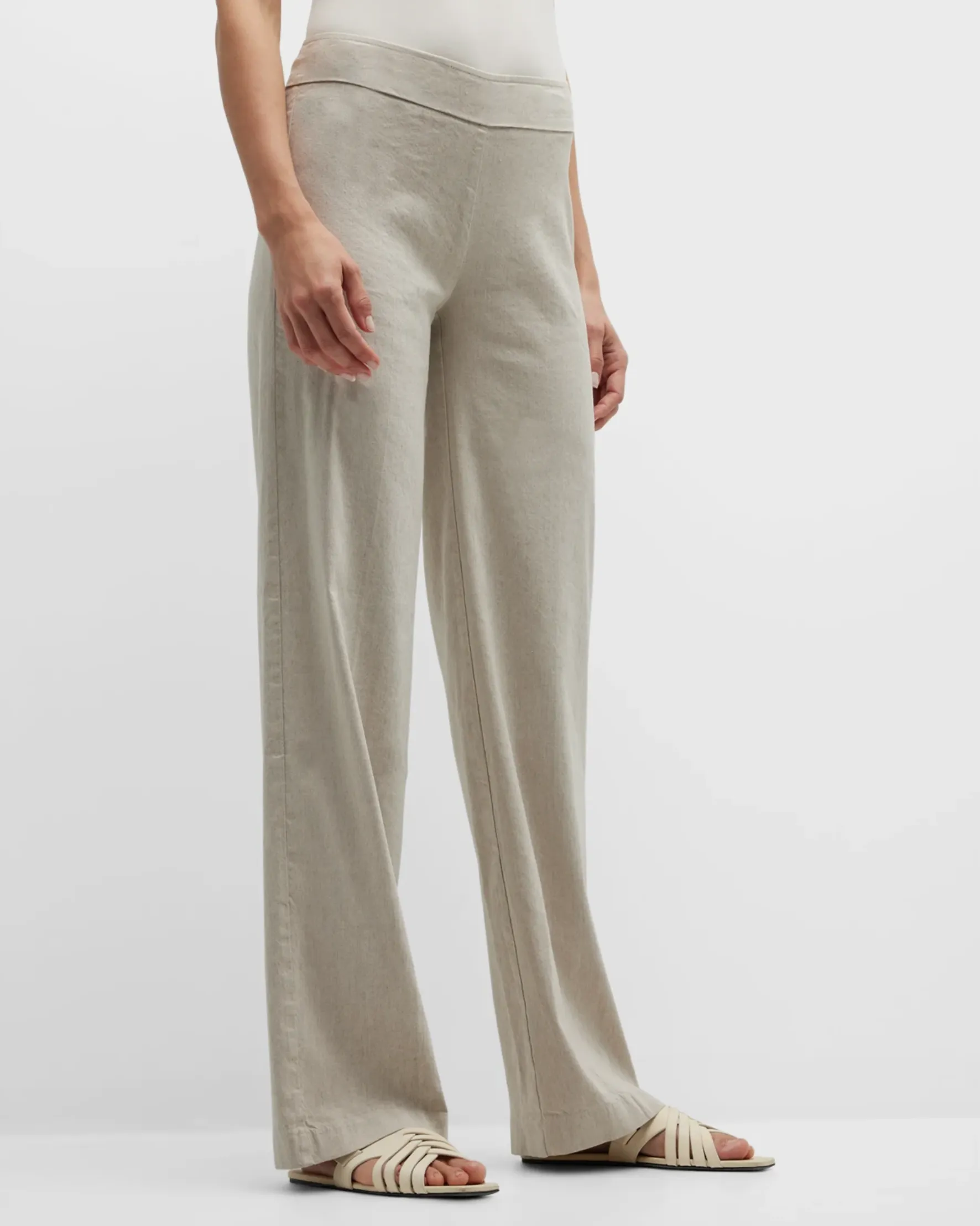 F1159o Avenue Montaigne Alex Stretch Linen