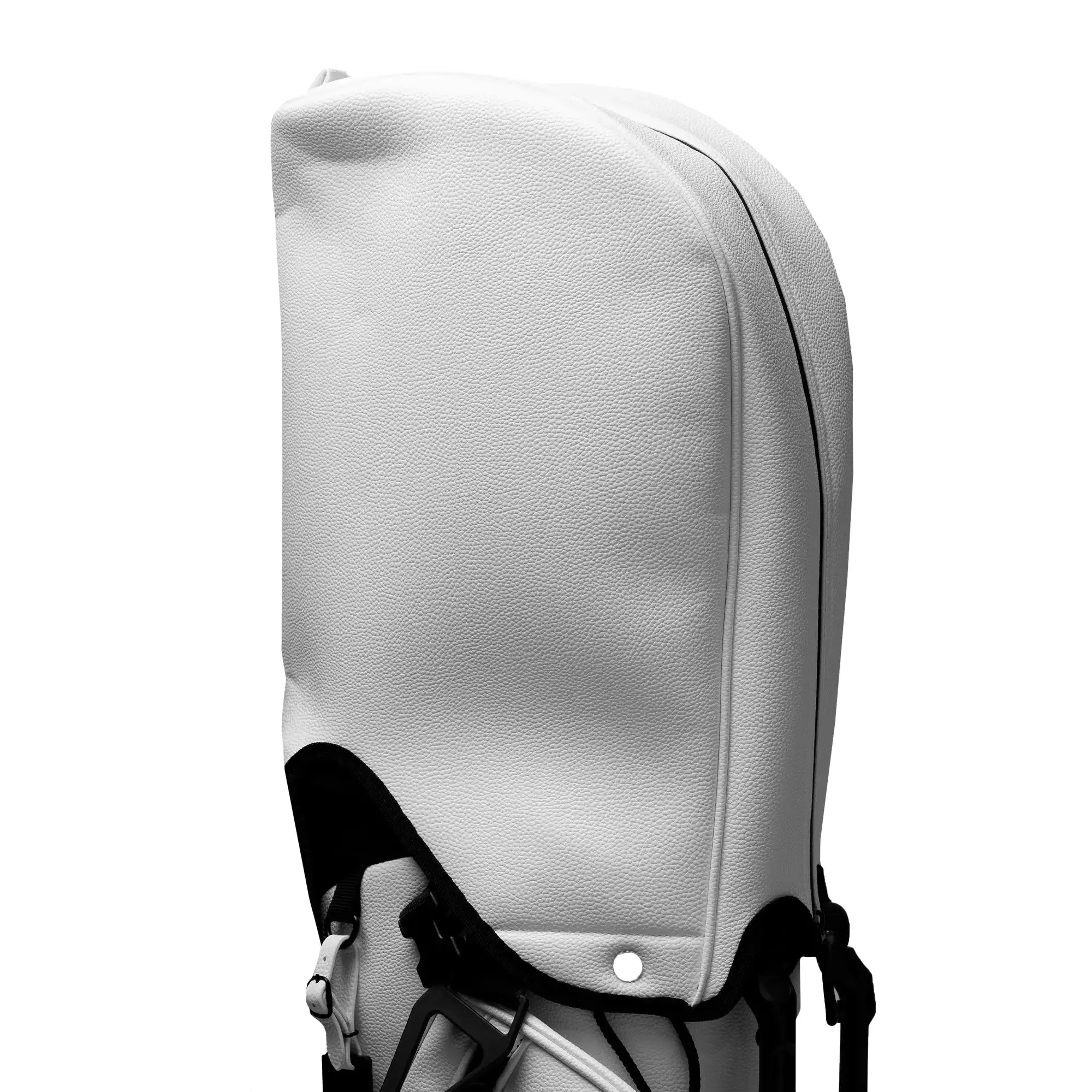 Fairway Leather Golf Stand Bag - White