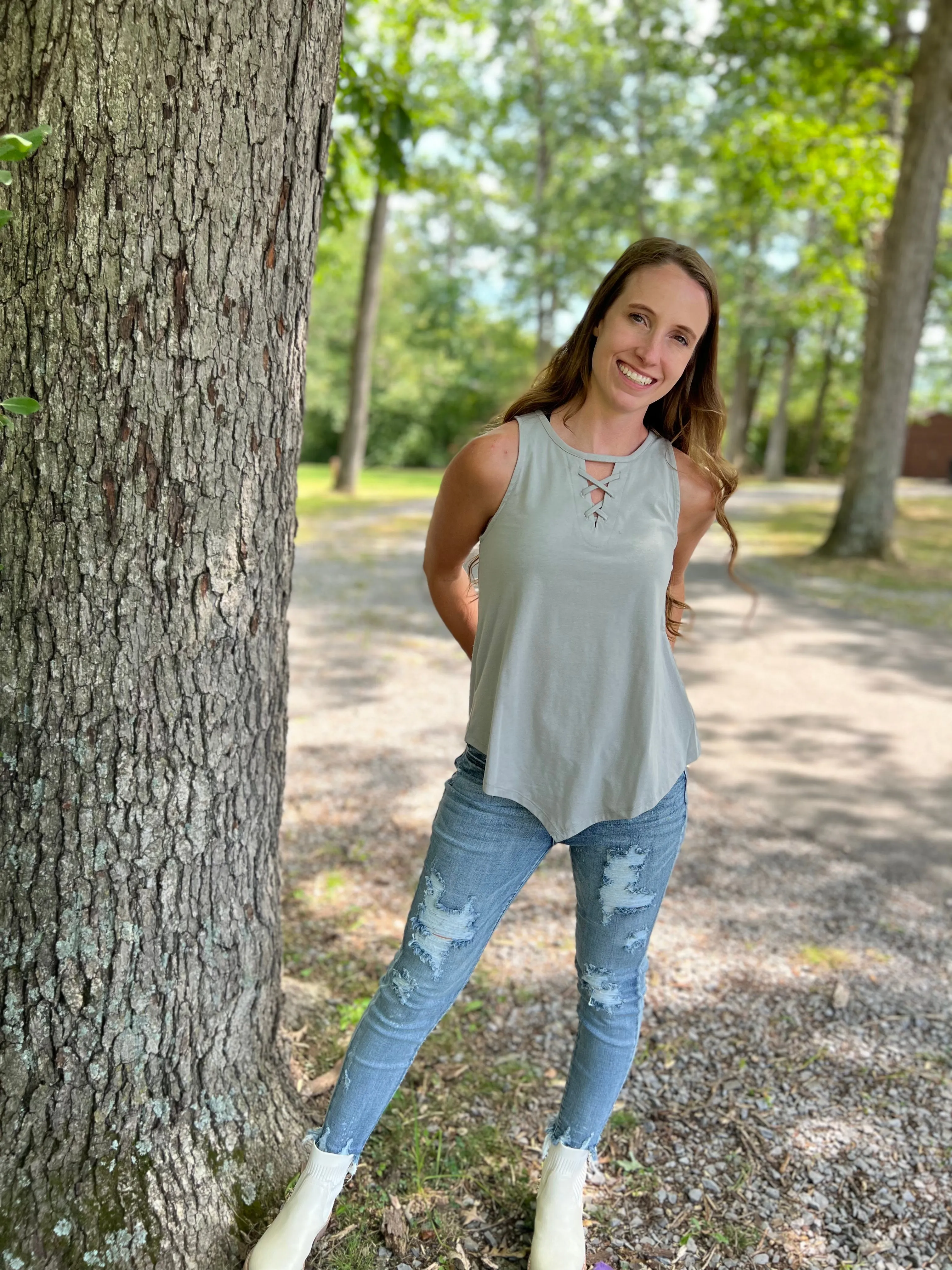 Falling For Layers Tank