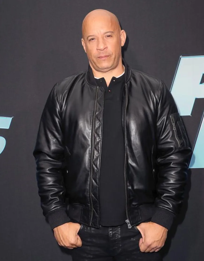 Fast And Furious 9 Vin Diesel Leather Jacket |Dominic Toretto Black Jacket