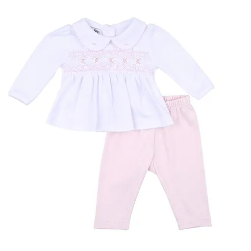 Fiona Phillip Smock Collared Girl 2 Piece Pant Set