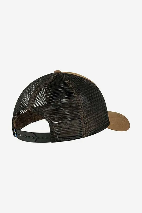 Fjallraven baseball cap Langtradarkeps brown color F78138.620