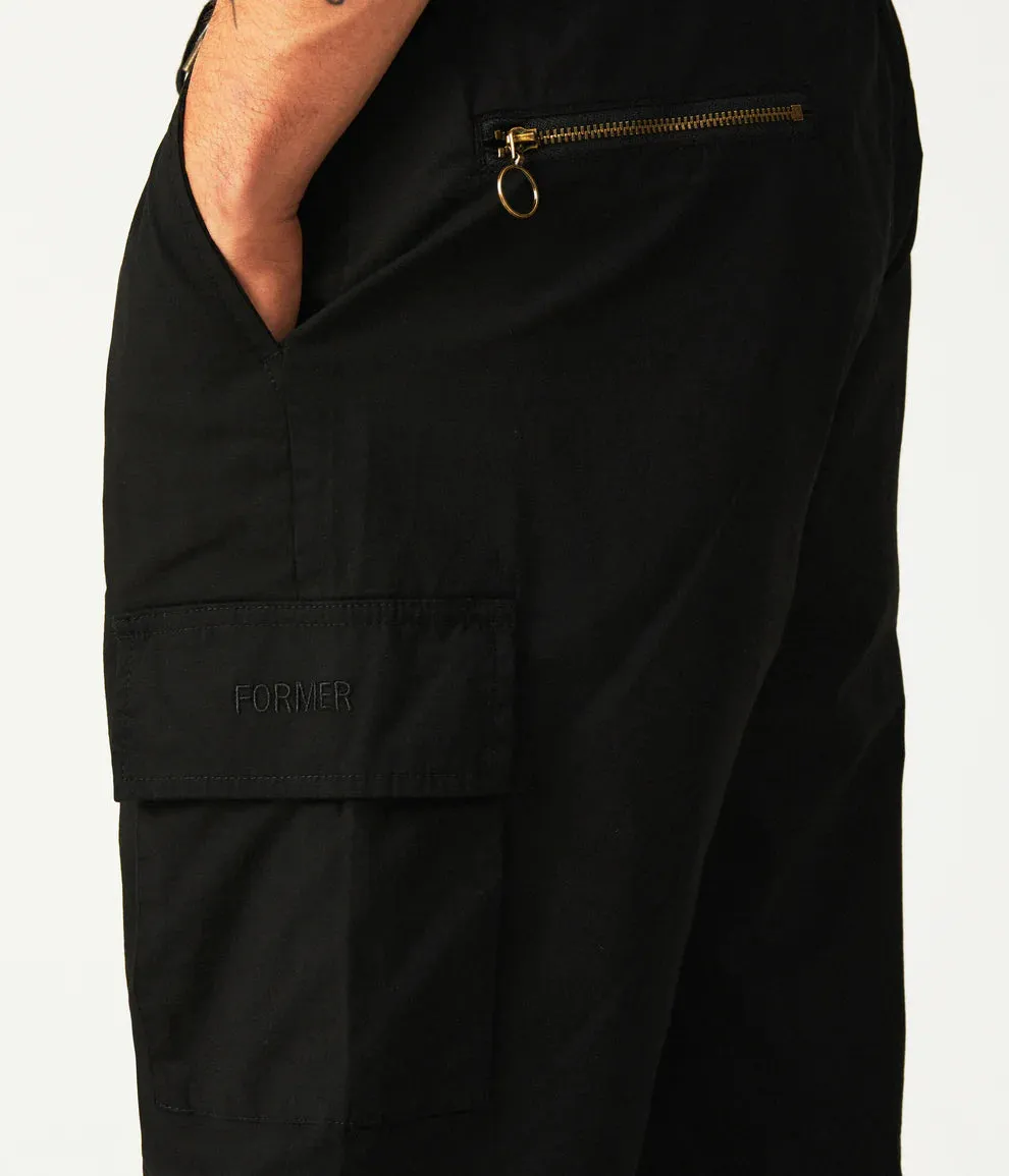 Former Prayer Pant Cargo - Black-Core