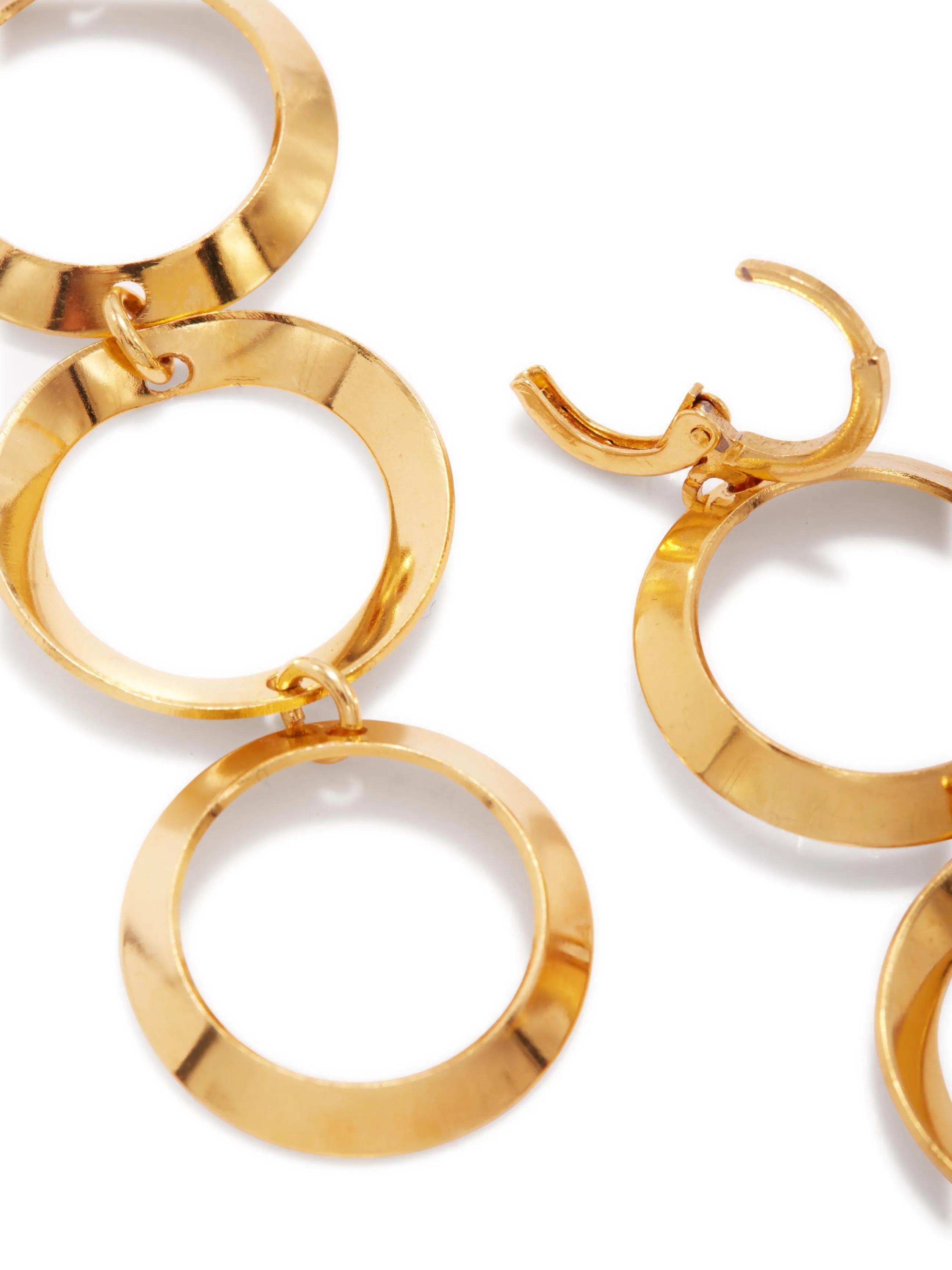 Gold Rimini Loop Earrings