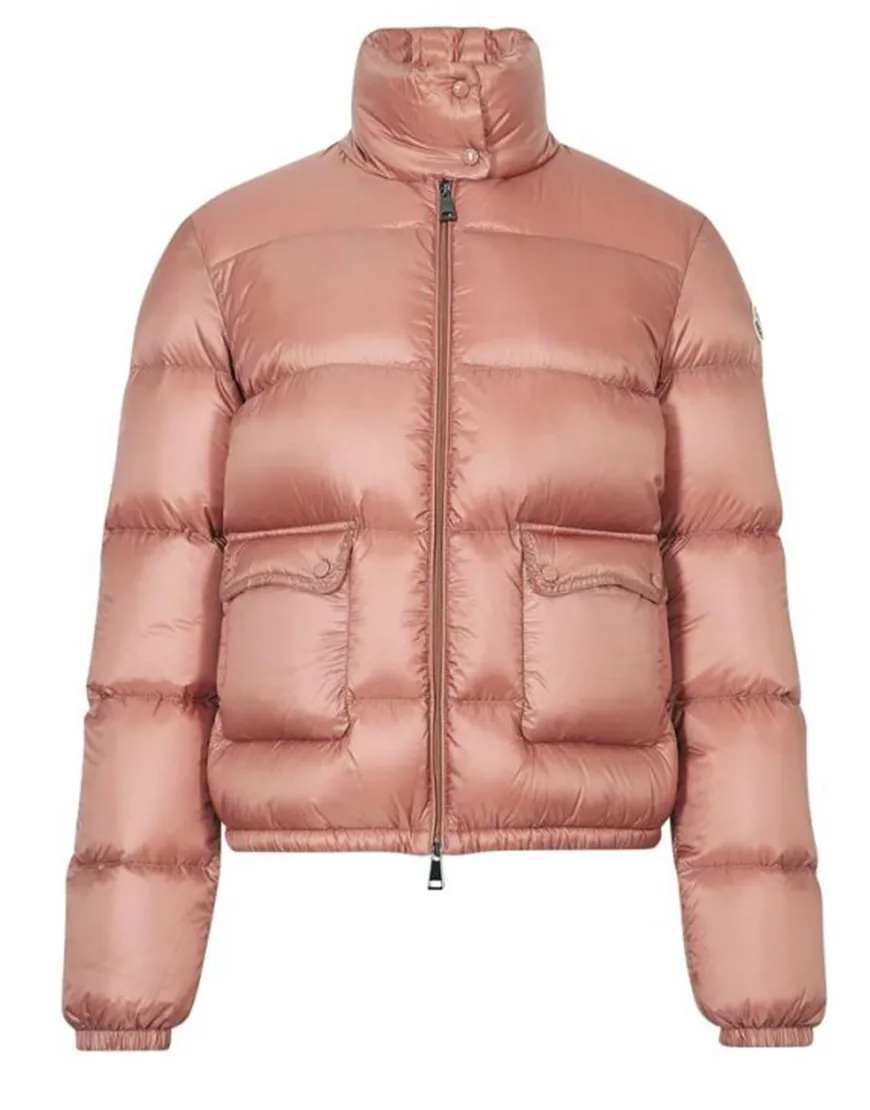 Hightown S02 Riley Voelkel Puffer Jacket |Renee Segna Pink Puffer Jacket