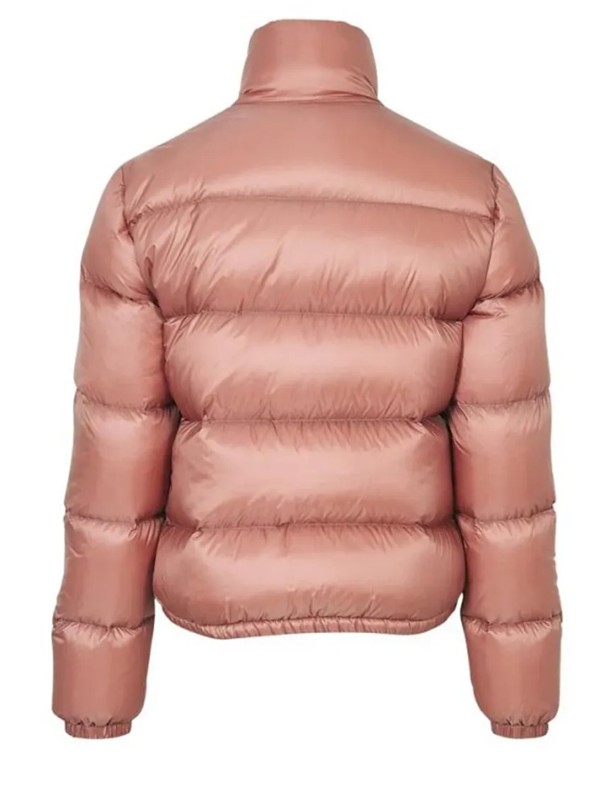 Hightown S02 Riley Voelkel Puffer Jacket |Renee Segna Pink Puffer Jacket