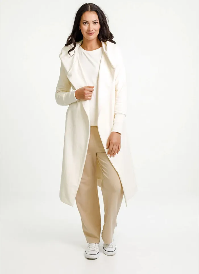 Home-Lee Kelly Coat - Cream