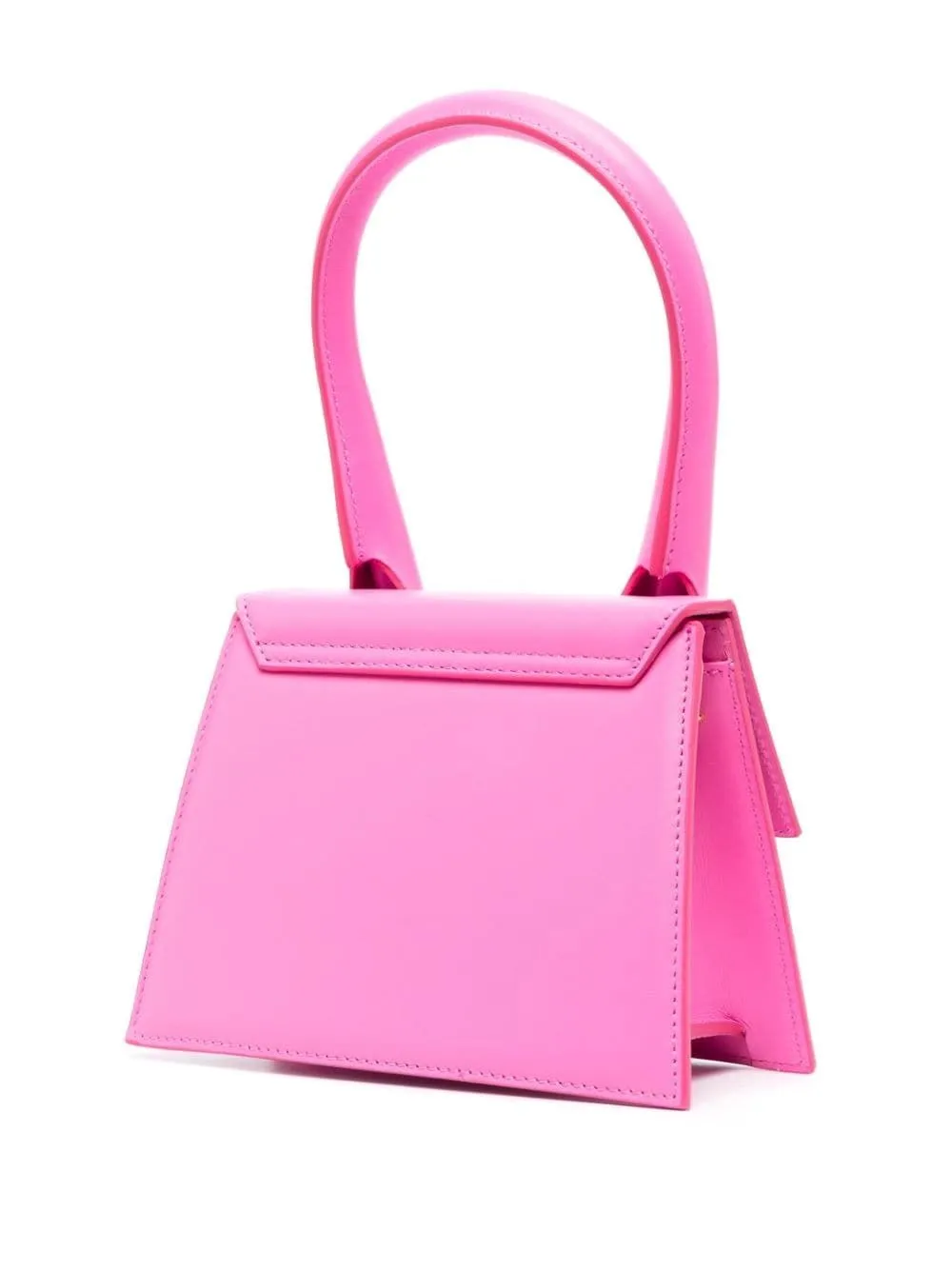 Jacquemus Le Chiquito Moyen Handbag in Neon Pink