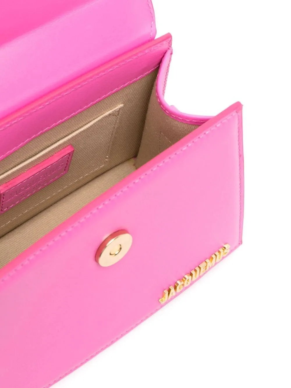 Jacquemus Le Chiquito Moyen Handbag in Neon Pink