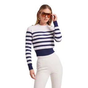 Janice Stripe Sweater