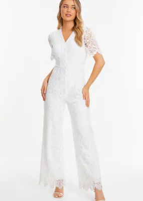 Jumpsuits | Crochet Lace Jumpsuit | Quiz