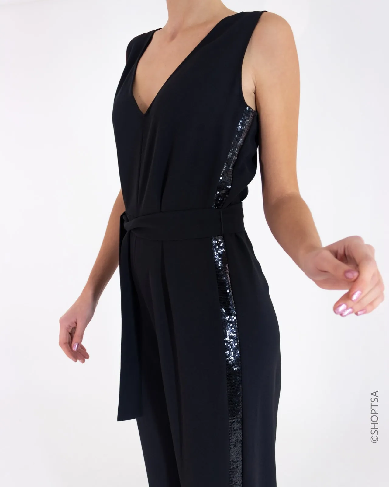 Jumpsuits elegante nero - Emme Marella