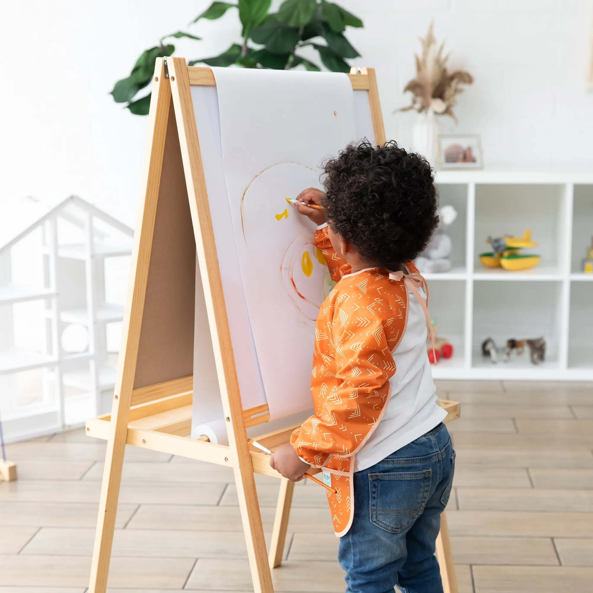 Long-Sleeved Art Smock: Grounded