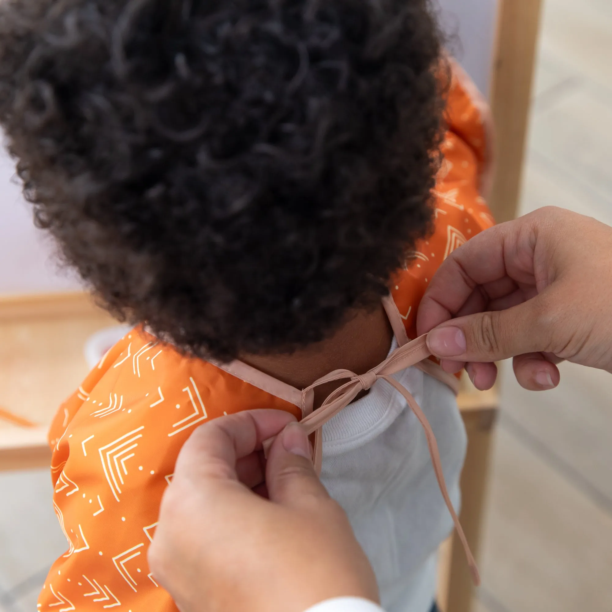 Long-Sleeved Art Smock: Grounded