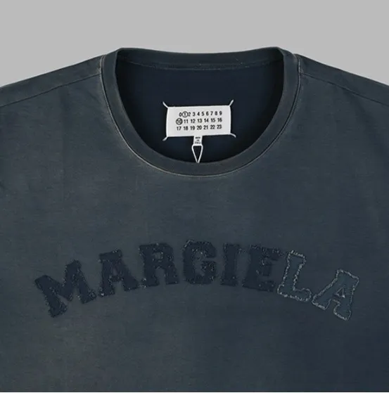 Maison Margiela  |Cotton Short Sleeves Logo Designers T-Shirts