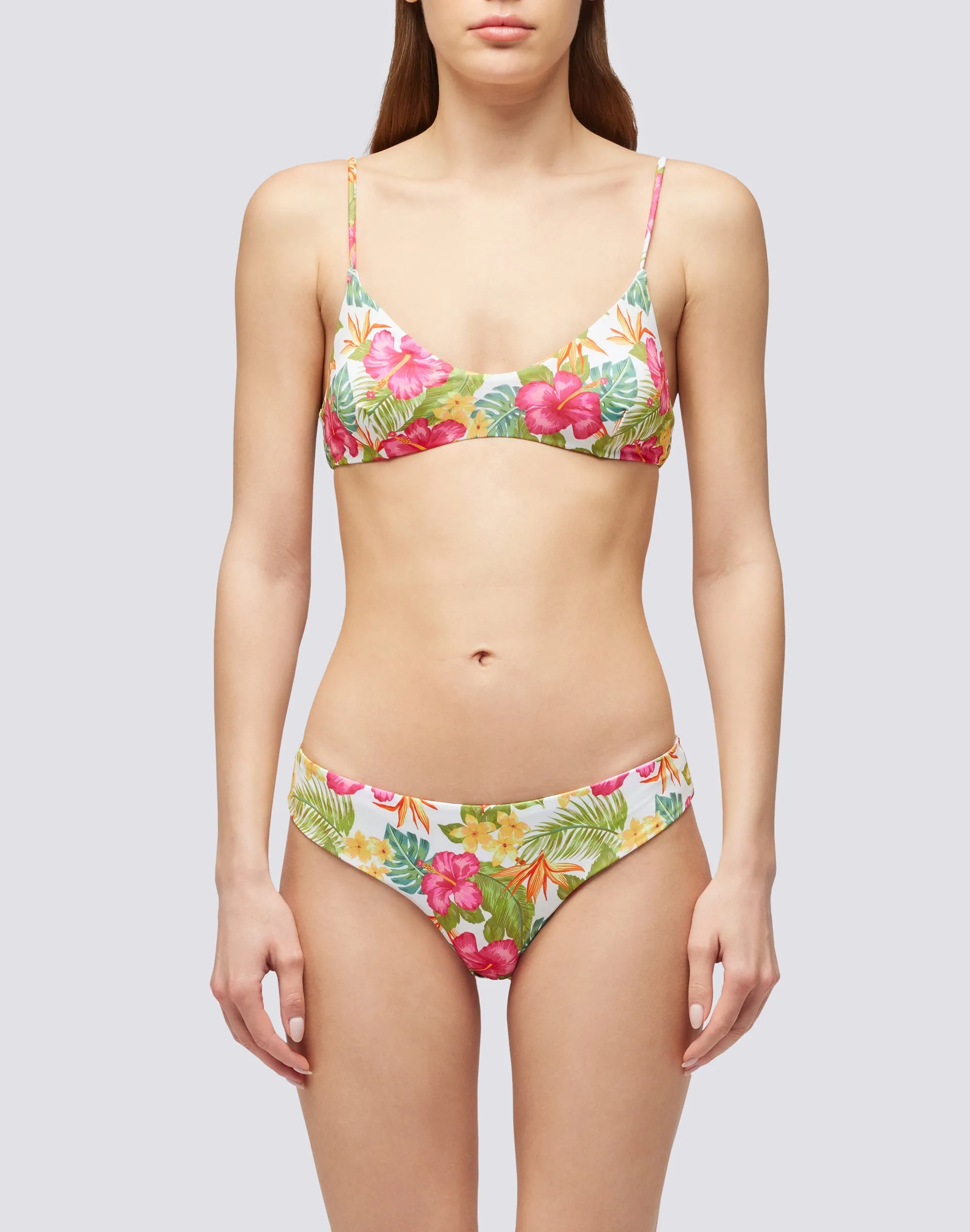 MARISOL - SLIP CULOTTE STAMPA TROPICANA