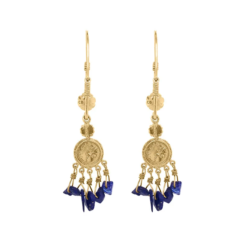 Mini Arsinoe Earrings - 18K Gold Plated