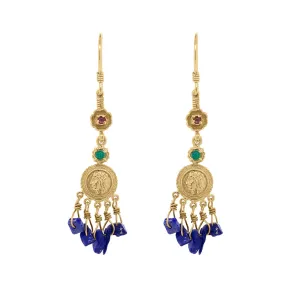 Mini Arsinoe Earrings - 18K Gold Plated