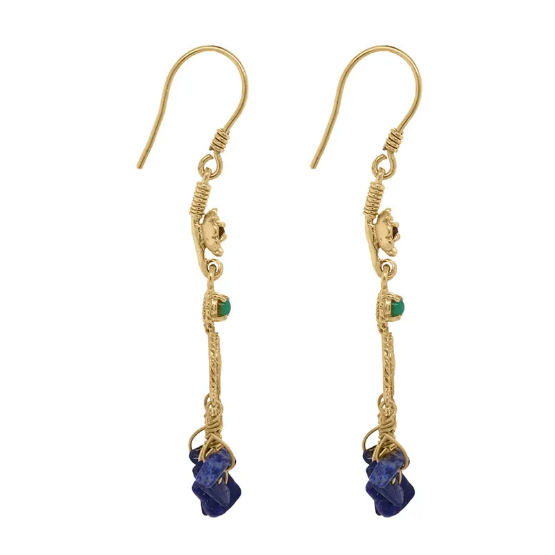 Mini Arsinoe Earrings - 18K Gold Plated