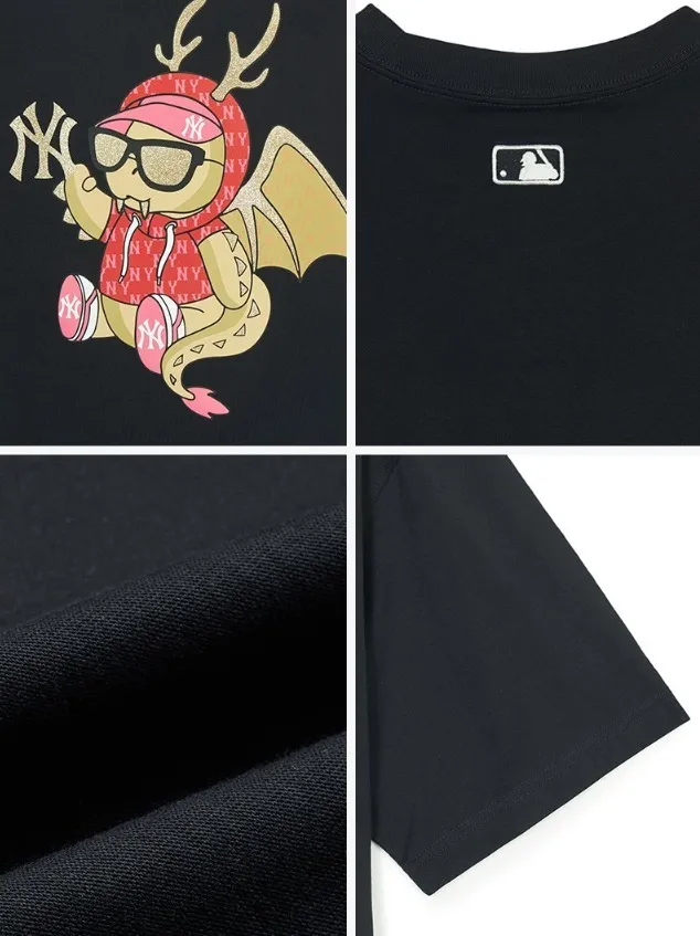 MLB Korea  |Unisex Street Style Logo T-Shirts