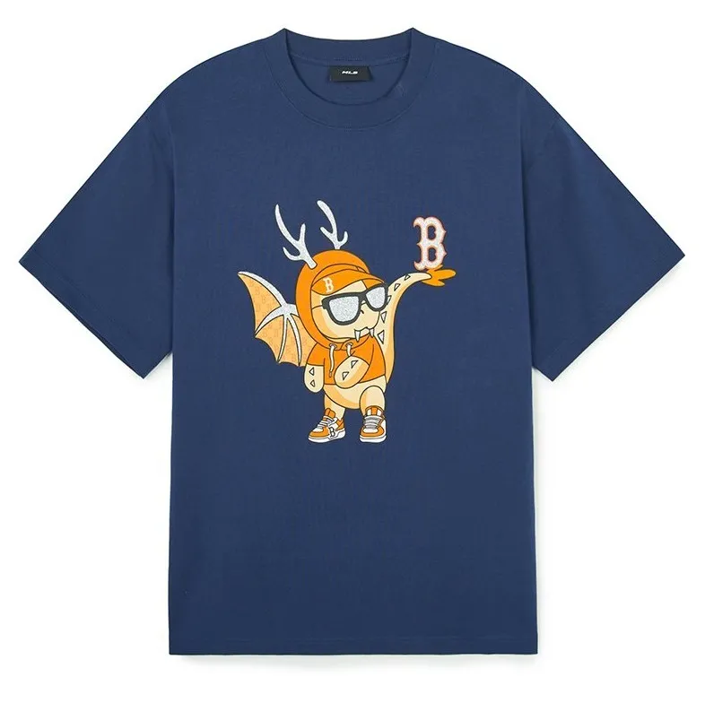 MLB Korea  |Unisex Street Style Logo T-Shirts