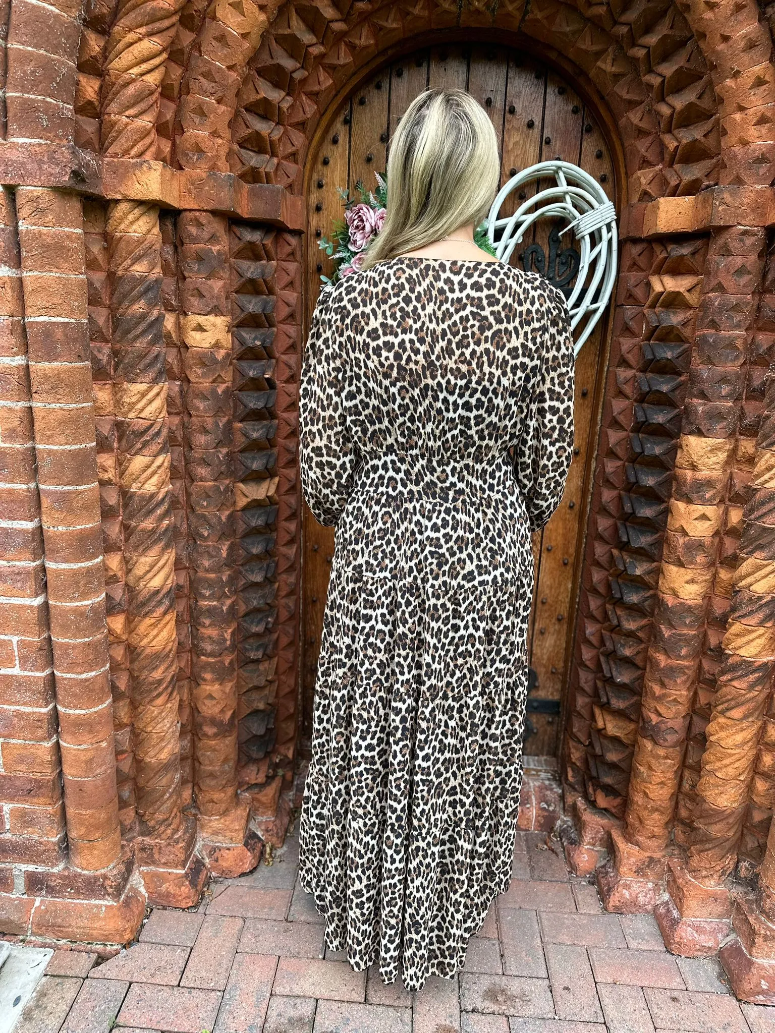 Natural Leopard Beach Cover Up Mel