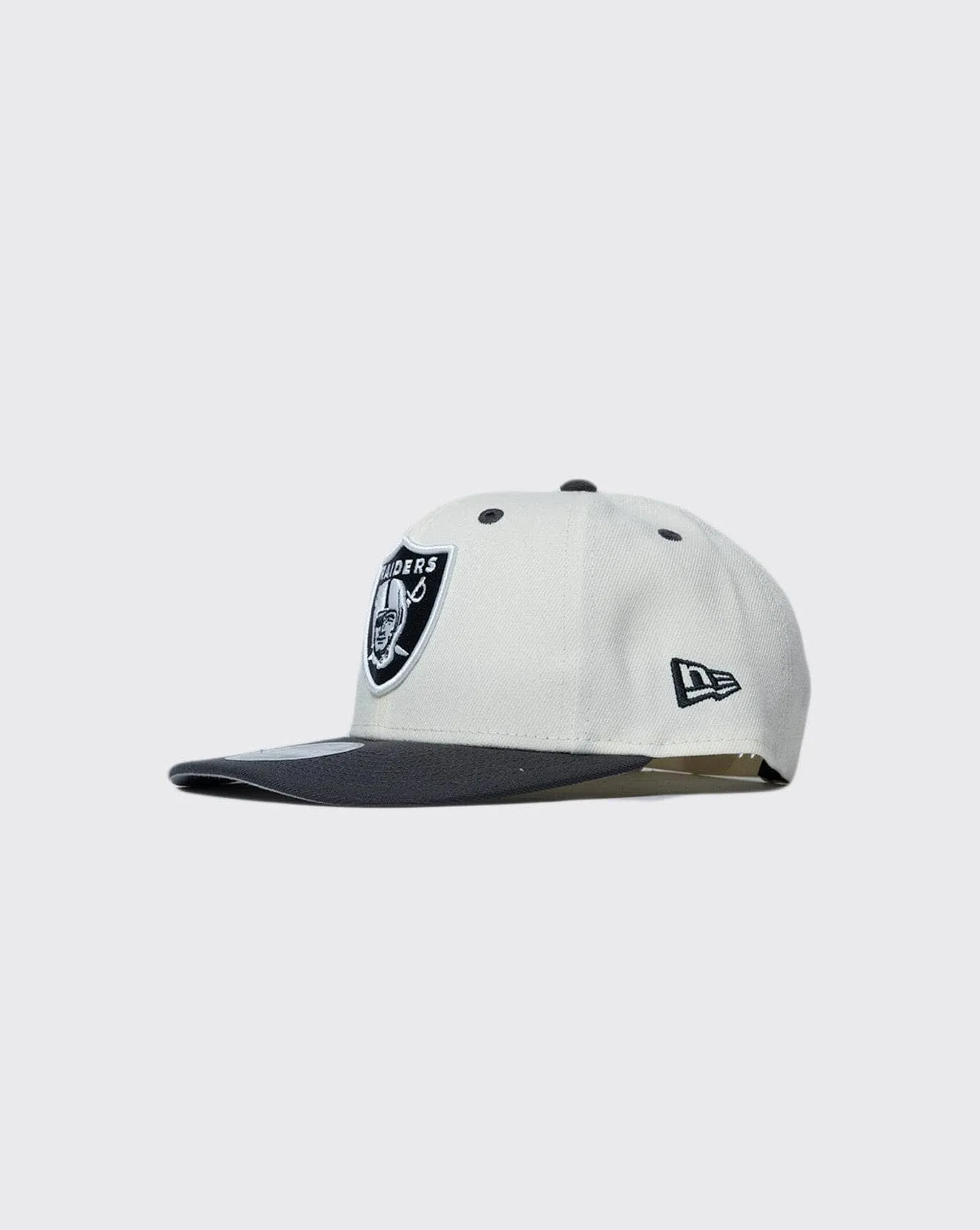 new era 9fifty onfield chrome las vegas raiders